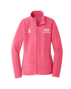 Port Authority - Ladies Heather Microfleece Full-Zip Jacket