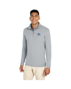 Charles River Men's Heathered Eco-logic Stretch Quarter-Zip
