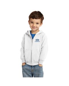  Port & Company - Toddler Core Fleece Full-Zip Hooded Sweatshirt