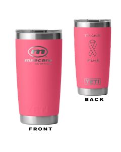 Breast Cancer Awareness - YETI - Rambler 20 oz. Tumbler